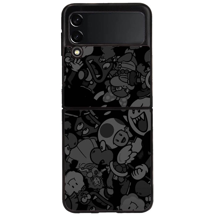 เคส Samsung Galaxy Z Flip 3, Z Flip 4 Doodle Grey Games L0011