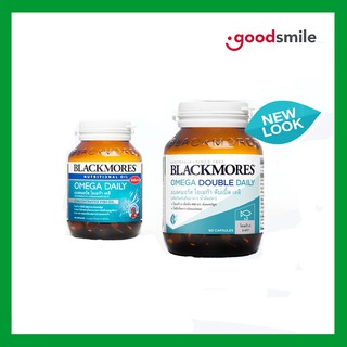 BLACKMORES OMEGA DOUBLE DAILY 60 เม็ด น้ำมันปลาเข้มข้น สูตรไร้กลิ่นคาว