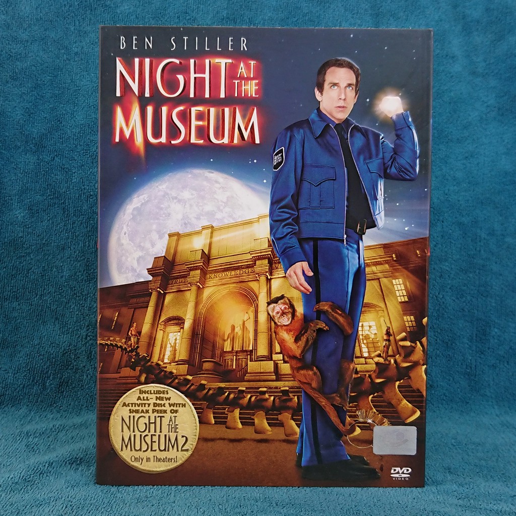 DVD Movie  Night At The Museum : ดีวีดี ภาพยนตร์ คืนมหัศจรรย์...พิพิธภัณฑ์มันส์ทะลุโลก