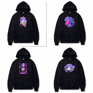 Nijisanji EN Selen Tatsuki Obsydia เสื้อกันหนาว มีฮู้ด 250 กรัม สําหรับผู้ชาย ผู้หญิง