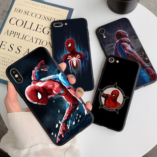 เคสโทรศัพท์มือถือ ซิลิโคนนุ่ม ลายสไปเดอร์แมน สําหรับ iPhone 7 Plus 8Plus 6S Plus 5 5S 6 6S 7 8 SE 2020 XS Max X XR