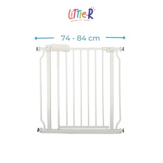 Open &amp; Shut - Safety Gate กว้าง74-86cm ประตูกั้นบันได ที่กั้นเด็ก ที่แบ่งห้อง ที่กั้นบันได ที่กั้นประตู เหล็กกั้นบันได