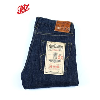 กางเกงยีนส์ ONI DENIM ONI-575NIXX 15.5oz NATURAL INDEGO XX SEMI TIGHT STRAIGHT