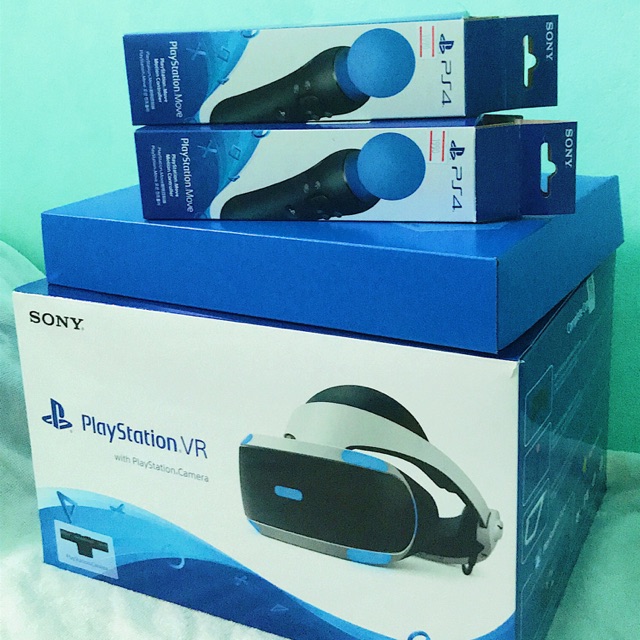 มือสอง PlayStation VR + Camera +Move Controller x2 สภาพ98%