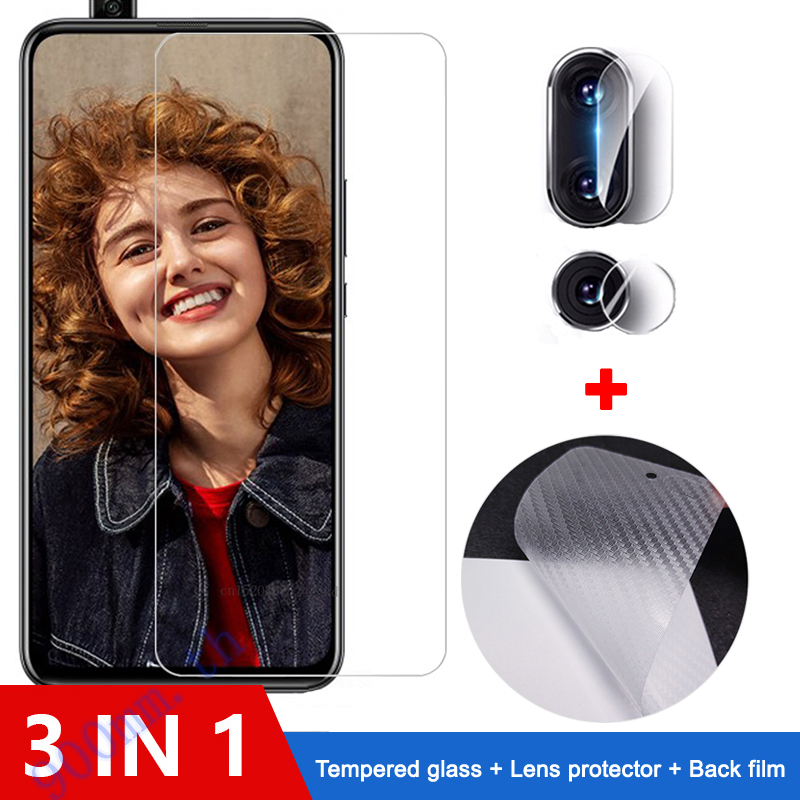 Huawei Y9 Prime 2019 ฟิล์มกระจกสำหรับ Huawei Y6s Y9s Y9 Prime 2019 Y8P Y7P Y6P Y5P ฟิล์มกระจกนิรภัยป