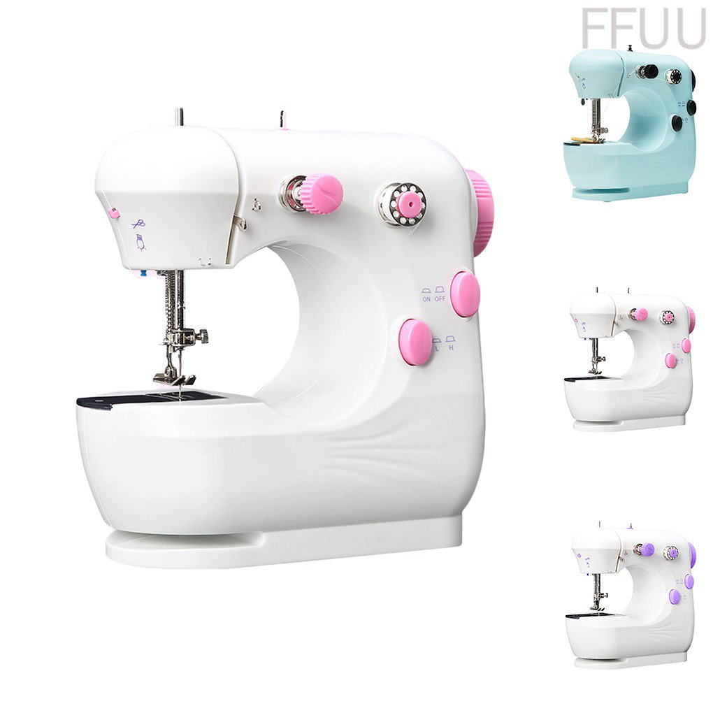 Mini Electric Sewing Machine Portable Household Sewing Machine Beginner ...