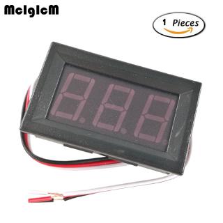 แผงมิเตอร์แรงดันไฟฟ้า ดิจิตอล โวลต์มิเตอร์ 2.5-30V (ATAU 4.5-30V) DC LED  1 ชิ้น