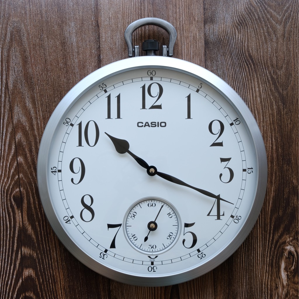 นาฬิกาแขวน Casio IQ-66-8DF Wall Clock WCL60