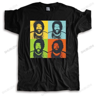 ถูกสุดๆใหม่ เสื้อยืดลําลอง ผ้าฝ้าย แขนสั้น คอกลม ทรงหลวม ลายกล้วย Joe Bud Spencer สีดํา แฟชั่นฤดูร้อน สําหรับผู้ชาย