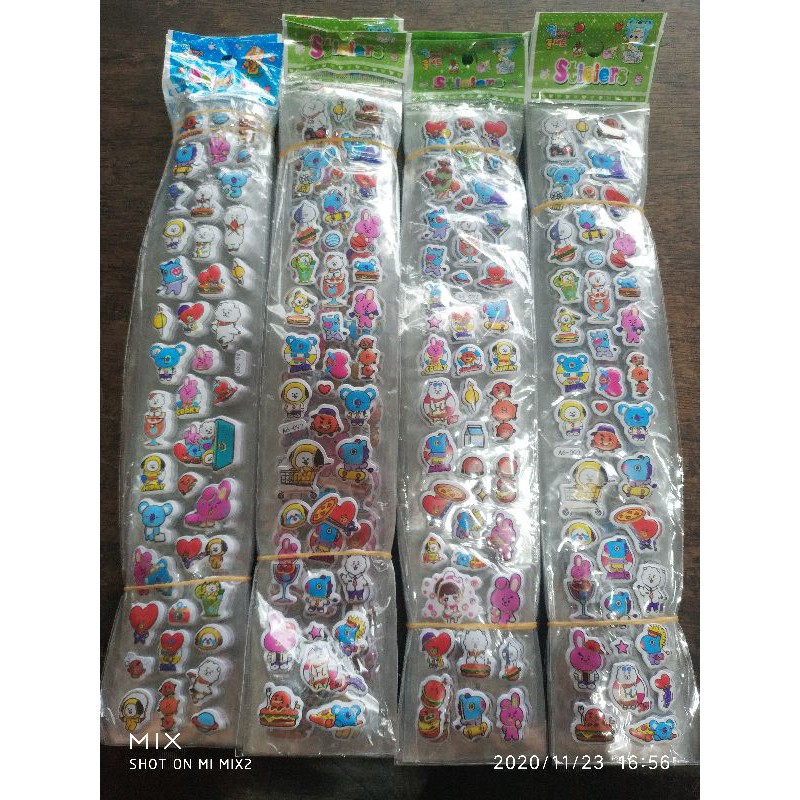 สติ๊กเกอร์BT21******