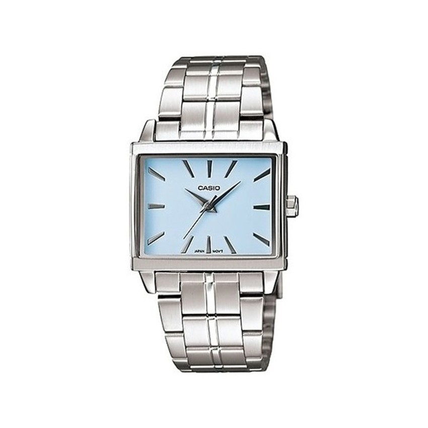 Casio นาฬิกาข้อมือผู้หญิง สายสแตนเลส รุ่น LTP-1334D-2ADF-สีเงิน