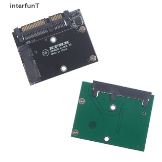 [InterfunT] อะแดปเตอร์แปลงการ์ด MSATA Mini Pcie SSD เป็น 2.5 นิ้ว SATA3 6.0gps