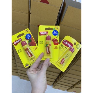 บำรุงลิปกลอส บำรุงริมฝีปาก CARMEX ORIGINAL LIP BALM SPF15 10กรัม.ลิปบาล์ม(1ชิ้น)