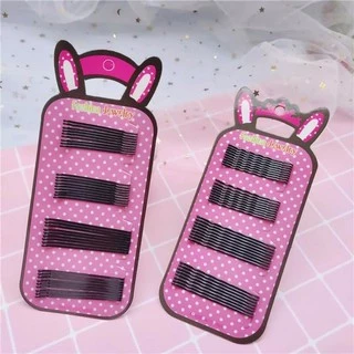 พร้อมส่ง💋กิ๊บดำติดผมนักเรียน กิ๊บทำงาน 1 แผง40 ชิ้นสุดคุ้ม ราคา 10มีชำระปลายทางค่าส่ง22฿