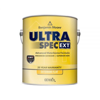 สีทาภายนอกเกรดพรีเมียม รุ่น Ultra Spec EXT - Flat (N447) ยี่ห้อ เบนจามินมอร์ Benjamin Moore ขนาด 1 แกลลอน สีทาบ้าน