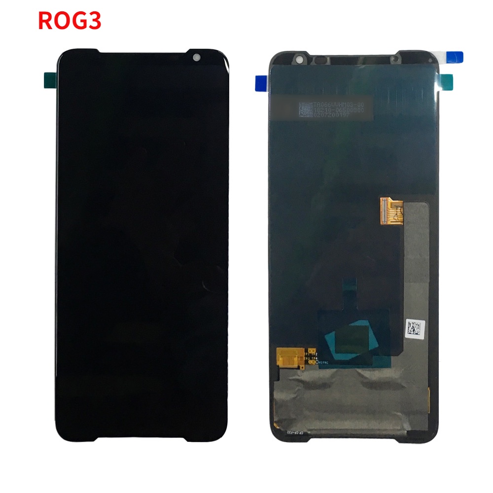 อะไหล่หน้าจอสัมผัส LCD 6.59" ZS661KS Amoled LCD สําหรับโทรศัพท์ Asus Rog Phone 3 ZS661KS จอแสดงผล LCD ASUS_I003DD