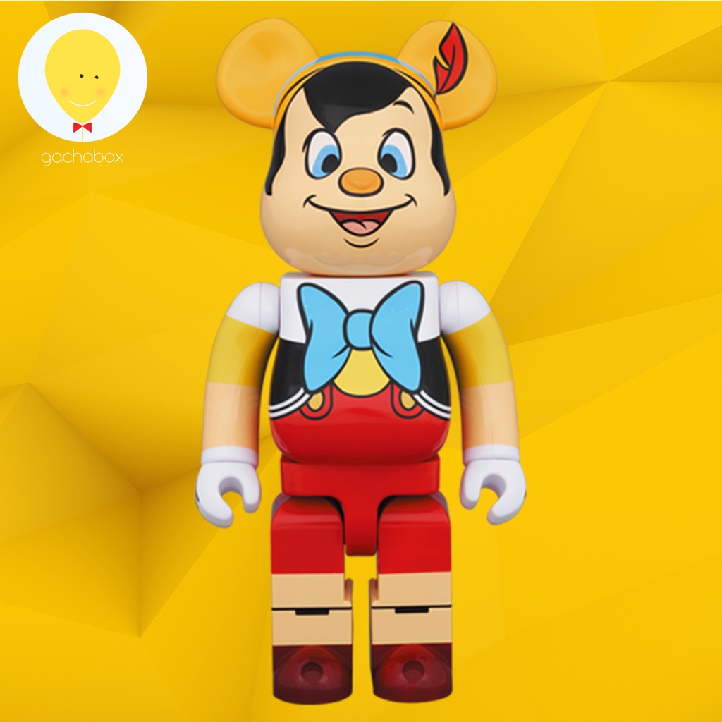 gachabox Bearbrick Pinocchio 1000％ - แบร์บริค พร้อมส่ง Be@rbrick ของแท้ by Medicom Toy