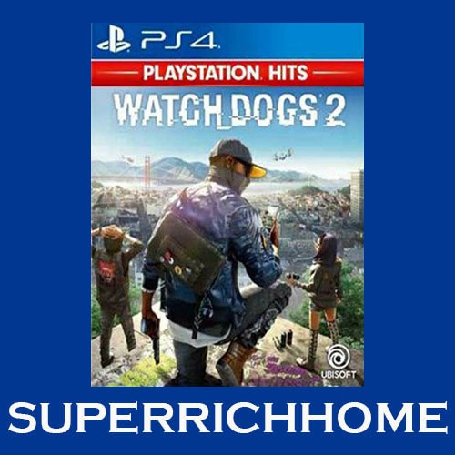 PlayStation 4 : WatchDogs 2 (Zone3) (ENG) (PS4 Game) (แผ่นเกมส์ PS4) แผ่นแท้มือ1!!!