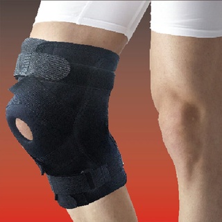 อุปกรณ์พยุงข้อเข่า Flamingo ชนิดปรับองศาได้ (ผลิตจากผ้านีโอพรีน) Flamingo Hinged Knee Stabilizer (Neoprene)