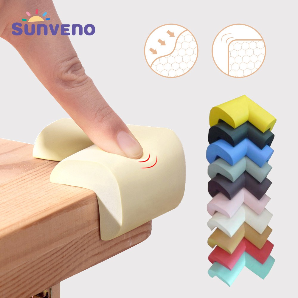 Sunveno Baby Safety Corner Protector เฟอร์นิเจอร์มุมป้องกันเด็กเทปนิรภัยขอบมุมยาม