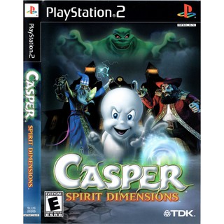 แผ่นเกมส์ Casper  Spirit Dimensions แผ่นCD PS2 Playstation2 คุณภาพสูง ราคาถูก