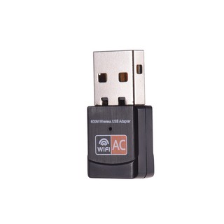 ตัวรับสัญญาณ AC600-3 USB อะแดปเตอร์ WiFi Wireless USB 600Mbps AC600 2.4GHz 5GHz 802.11B