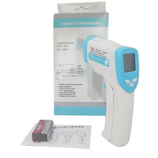 เครื่องวัดอุณหภูมิ (วัดไข้) 2in1 แบบอินฟราเรด Infared Thermometer (2in1)