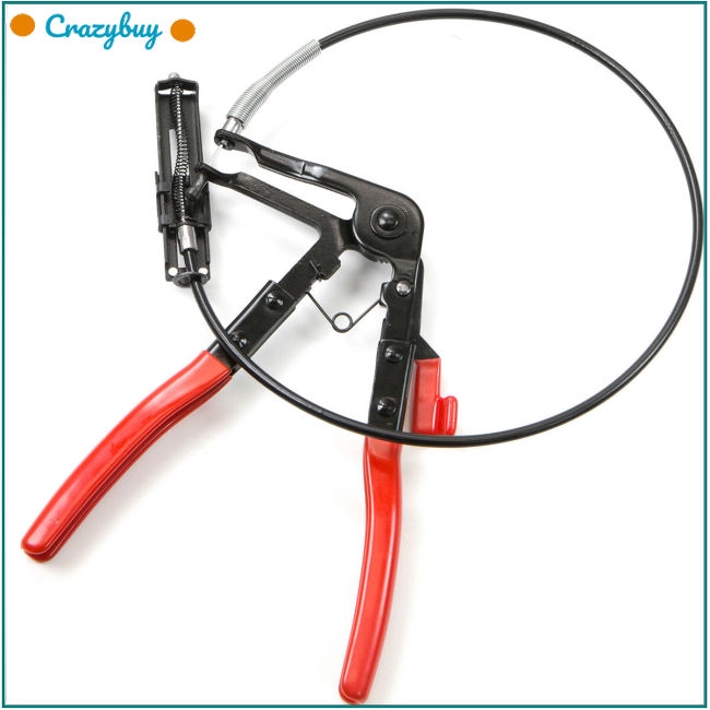 thumbnail interactive-video image 1 of KNIPEX 7-1/4 In. Hose Clamp Pliers For Click Clamps 85 51 180 C 1 of 9