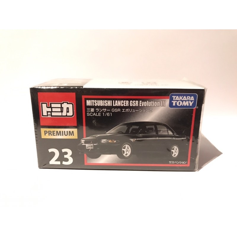 Tomica premium Mitsubishi lancer gsr evo lll