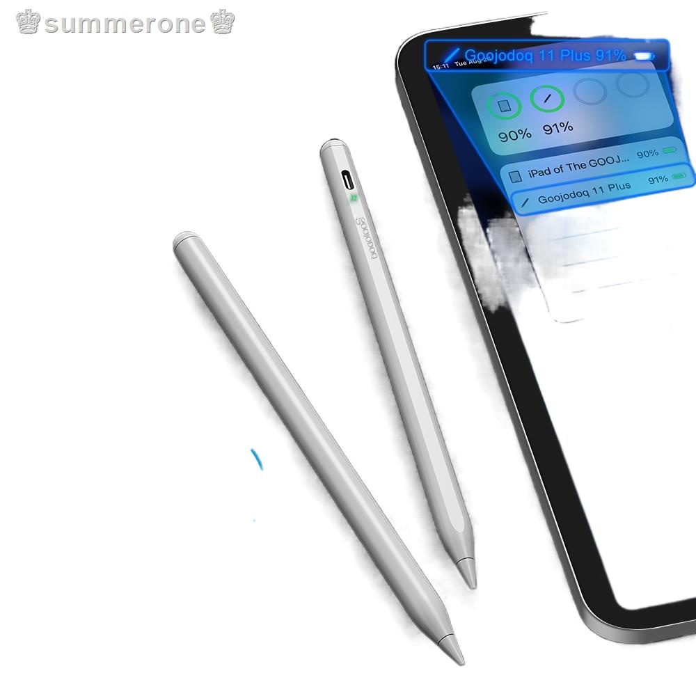 【พร้อมสต็อก】GOOJODOQ🇹🇭 11th Gen Plus ปากกาสไตลัสสัมผัสหน้าจอ ปากกาสัมผัสบลูทูธสำหรับวาดรูป สําหรับ iPad mini6 8.3 Air4