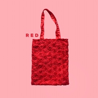 กระเป๋าผ้ารุ่น Signature สี RED