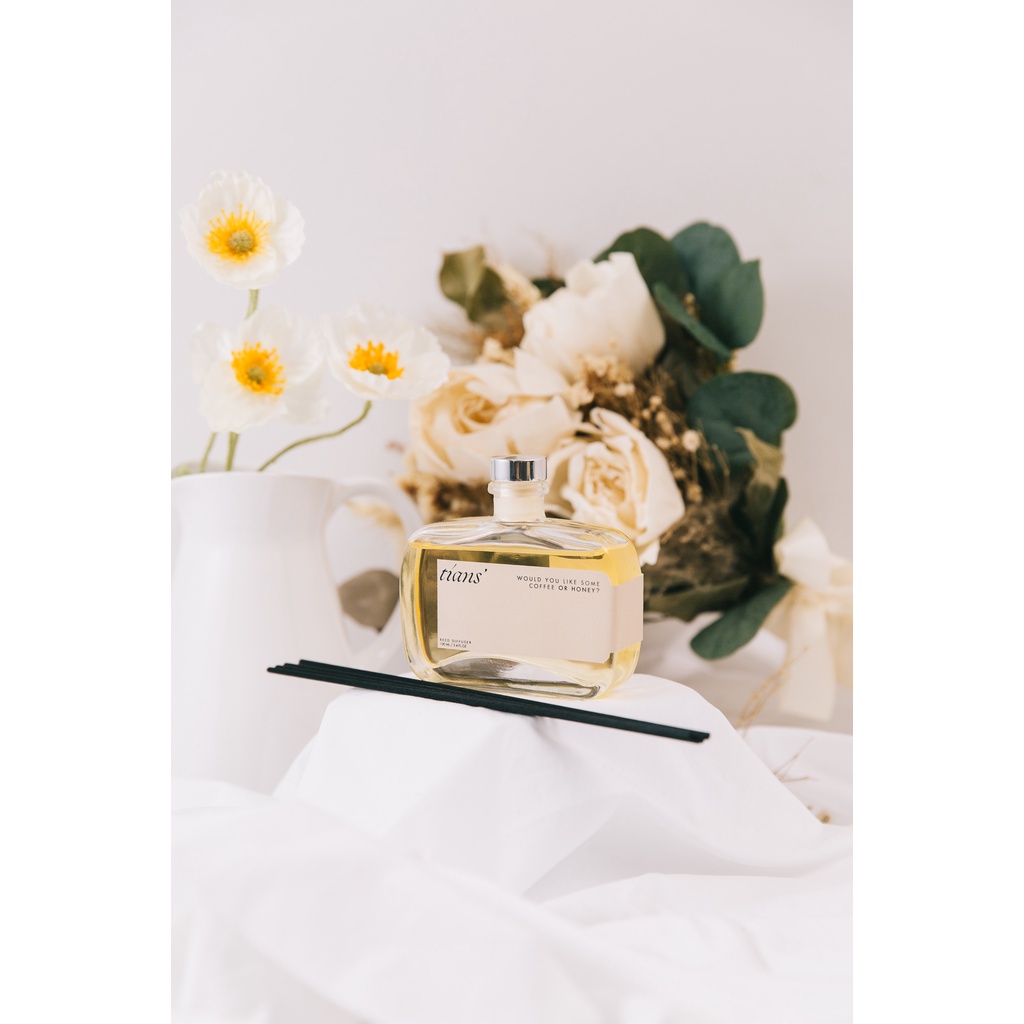 Tians' reed diffuser กลิ่น Would you like some coffee or honey?