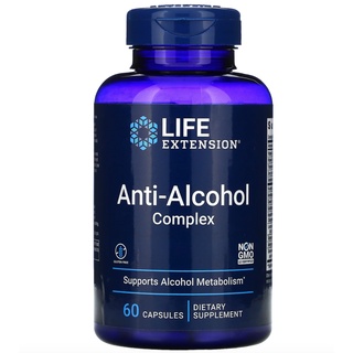 Life Extension, Anti-Alcohol, HepatoProtection Complex, 60 Vegetarian Capsules