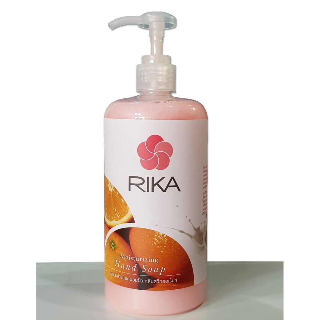 ELVIRA RIKA Moisturizing Hand Soap สบู่ครีมล้างมือ กลิ่นสวีทออเร้นจ์ (20-5101-0023)