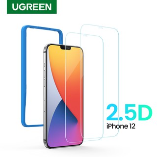 UGREEN ฟิล์มกันรอยหน้าจอโทรศัพท์มือถือสําหรับ compatible compatible for IPhone 12 Pro Max 2 . 5 D