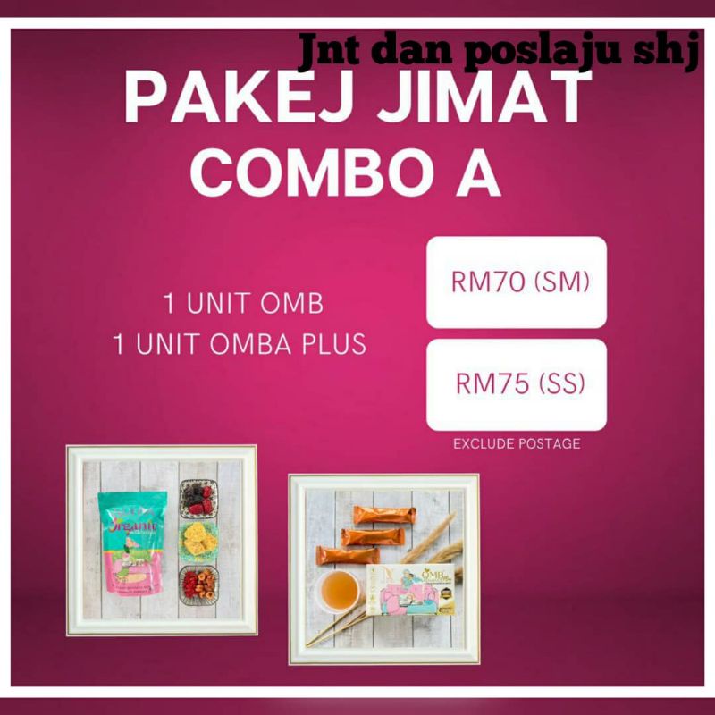Set combo omb advance plus + omb buah