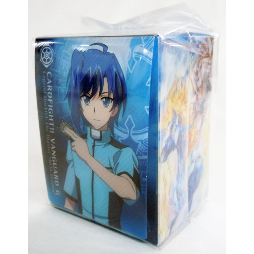 Bushiroad Deck Holder V2 Cardfight! Vanguard G Legend Deck The Blaster “Aichi Sendou” - กล่องการ์ด, 
