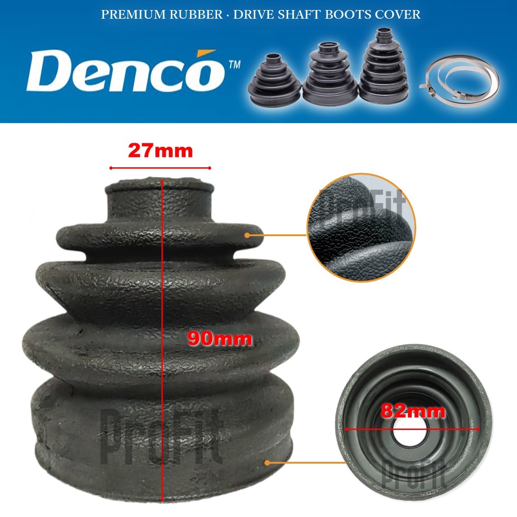 1M Wrty Mitsubishi Pajero V31W V32W V34W V43W V45W V46W Storm L200 K74T 27mm - 82mm Denco Drive Shaf