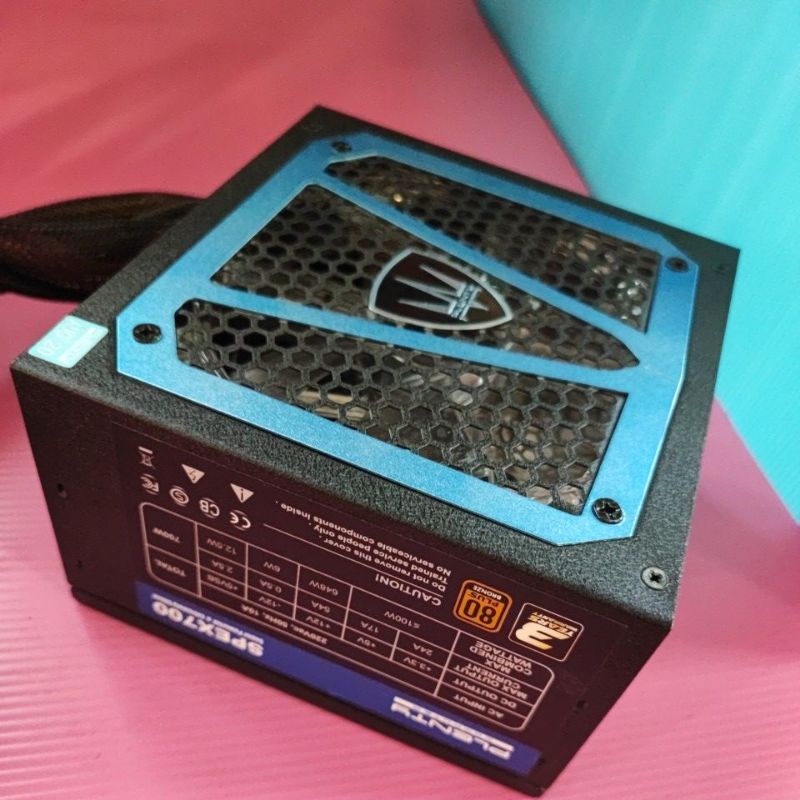 POWER SUPPLY PLENTY SUPER BLACK EXTRA 700W อุปกรณ์จ่ายไฟ