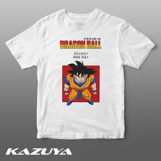 แขนสั้นcrew neckKazuya TM-0095 เสื้อยืด ลายดราก้อนบอล SON GOKU สไตล์เรโทรS-XXXXL