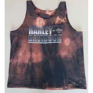 เสื้อกล้ามวินเทจ   Harley-Davidson SMOKY Mountain Size XXL (I980)