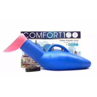 comfort 100 คอมฟอร์ท สำหรับ ผู้ชาย ผู้หญิง กระบอกปัสสาวะ อย่างดี โถฉี่ โถฉี่พกพา ใส่ปัสสาวะ 1000 cc Urinal bottle