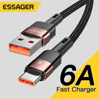 สายชาร์จ Type C Essager รองรับสูงสุด 66Watt ยาว 1 เมตร