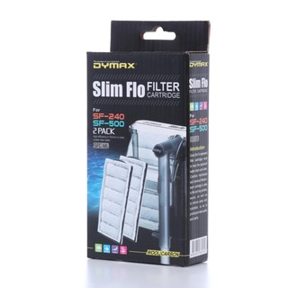 Dymax ไส้กรองใยแก้วพร้อมแอ็คทีฟคาร์บอน รุ่น SFC-ML สำหรับ กรองแขวน Dymax Slim Flow รุ่น SF-240 และ SF-500 (2ชิ้น)