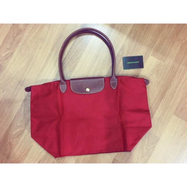 Longchamp size M หูยาว แท้100% (มือ2)