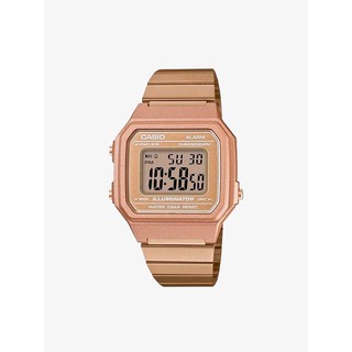 [ประกันร้าน] Casio นาฬิกาข้อมือผู้หญิง รุ่น B650WC-5ADF-S Standard Rosegold