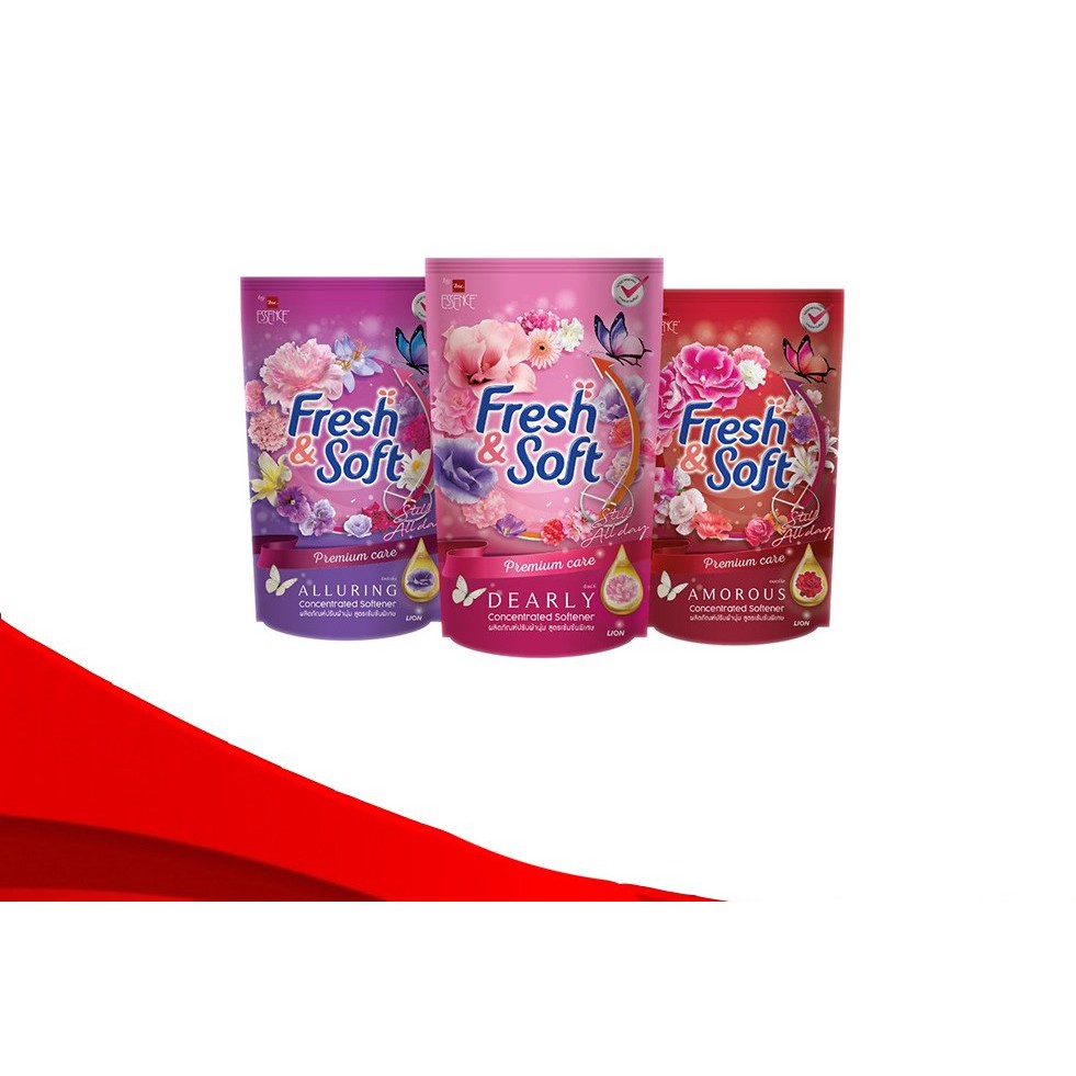 Fresh & Soft น้ำยาปรับผ้านุ่ม สูตรเข้มข้นพิเศษ เฟรช แอนด์ ซอฟท์ 500 มล.