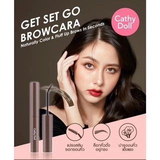 Cathy Doll Get Set Go Browcara 3.2g เคที่ดอลล์ เก็ตเซ็ทโกบราวคาร่า ขนาด 3.2g