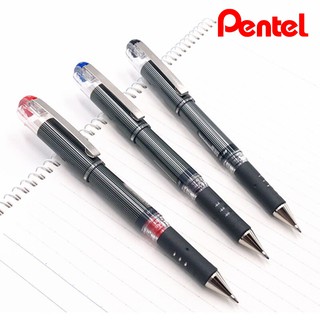 ปากกาหมึกเจล Pentel Hybrid Gel Grip DX 0.7/1.0มม. เปลี่ยนไส้ได้