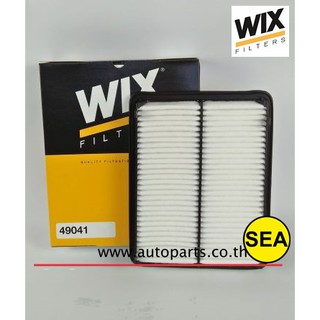 ไส้กรองอากาศ WIX สำหรับ HONDA ACCORD  3.5 ปี 08-09  49041 (1ชิ้น)